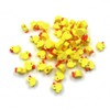 100 Pcs Polymer Clay Beads Heishi Spacer Beads Supplies (Duck)