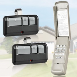 for liftmaster Chamberlain Craftsman Garage Door Keypad Remote Universal, Replaces 877MAX 878MAX 877LM G940EV-P2 CMXZDCG440 Keypad and 893MAX 893LM 373LM 971LM Remote