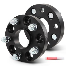 SCITOO 1 inch Wheel Spacers 5x4.5 Bore With 64.1mm 12x1.5 Studs Adapters for CR-V for Accord for Acura MDX | 2Pcs
