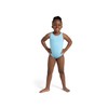 Capezio Maillot básico para niñas Team, Azul/Claro, Grande