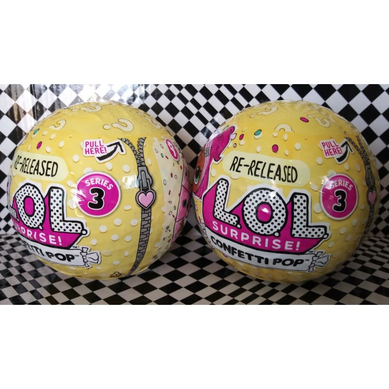 MGA Entertainment 2 NEW Sealed LOL Surprise Doll Series 3
