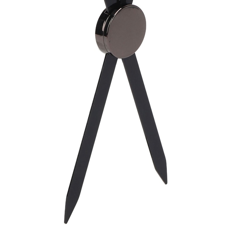 Eyebrow Stencil Ruler Black Stainless Steel Eyebrow Makeup Caliper Ruler