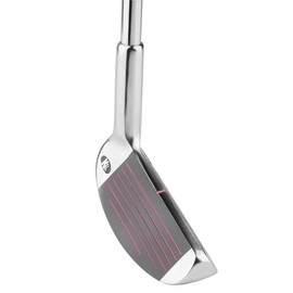 Intech Approach Two-Way Chipper Golf Club for Women - Chrome/Pink