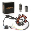 GY6 Magneto Stator 8 Coil with Magneto Flywheel Puller Kit