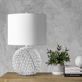nuLOOM Galena 20" Iron Table Lamp