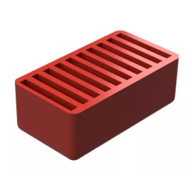 Unbranded 10 SD Card Holder Red