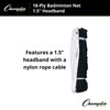 Champion Sports 18 Ply Badminton Netsbwith 1.5" Headband
