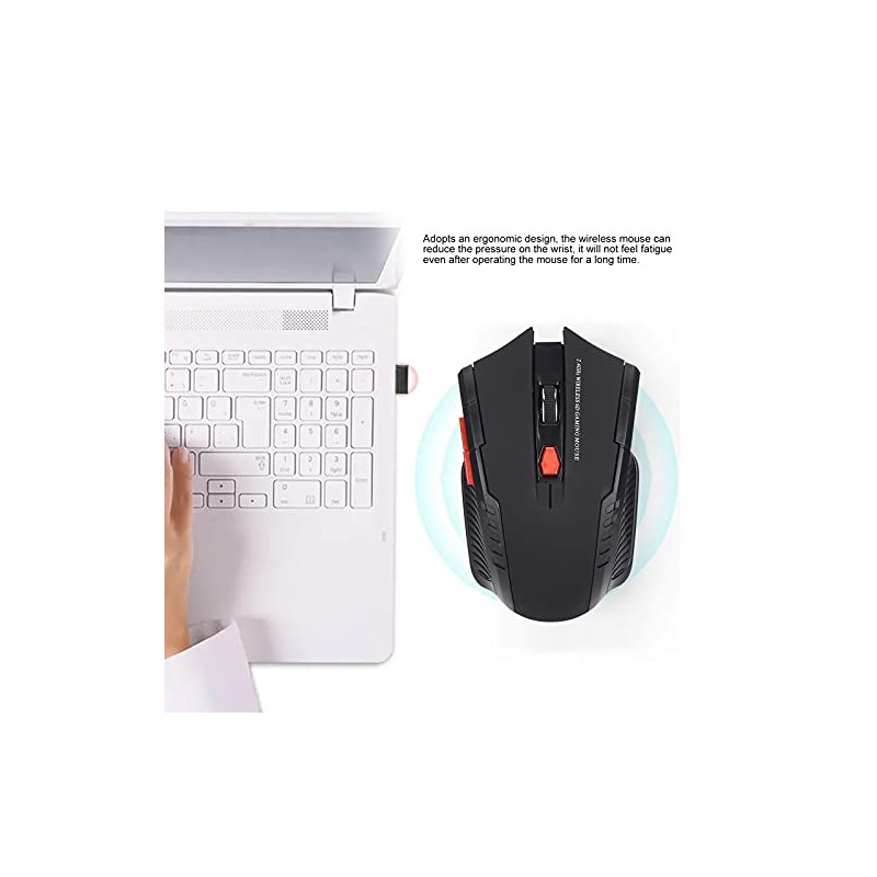 01 Game Mouse, Mouse inalámbrico con tecnología de posicionamiento óptico