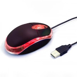 Yadojingcn Wired Mini Optical Mouse-Wired Mouse with Ergonomic Design, USB Computer Mouse for Laptops and PCs,Office and Home Mice,School,Kids (Black, Wired)