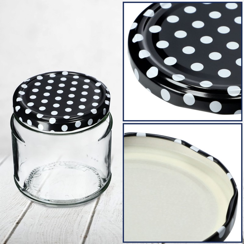 KADAX Screw Cap fi66 mm, Replacement Metal Lid Set, Canning