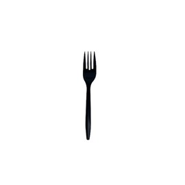 1000-Count Black Disposable Plastic Serving Forks for Catering, Buffets, Parties, and Events | Elegant, Durable, and Versatile Utensils for Effortless Serving and Easy Cleanup