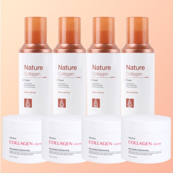 Foodaholic Nature Collagen Basic 8-piece package / 2 toners +