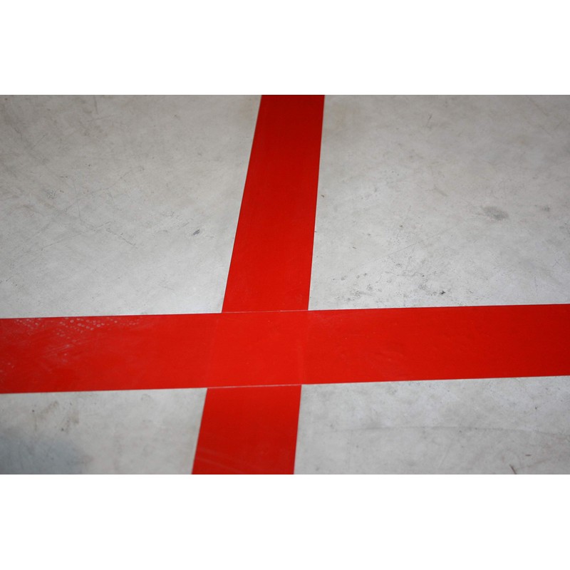 TARIFOLD Djois by 197703 Floor Signage Safety Tape Red