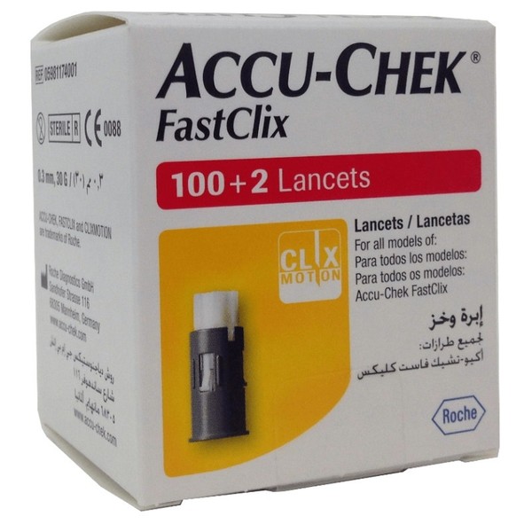 Accu-Chek Fastclix Lancets X 102