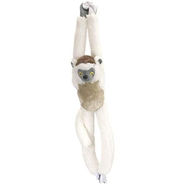 Wild Republic Verreaux Sifaka Plush, Monkey Stuffed Animal, Plush Toy, Gifts For Kids, Hanging 20