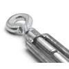 Design61 Set of 2 turnbuckles, M6 x 100 mm, wire