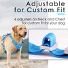 ThinkPet Anti-Pull Dog Harness, with Handle, Easy to Control, Adjustable,