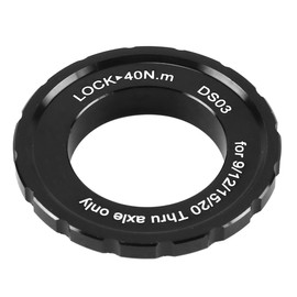Laroal 2PCS Locking Ring Brake Disc Compatible Thru Axle 44x26x8mm Aluminum Alloy Bike Hub Center Lock For Bike Mountain Bike