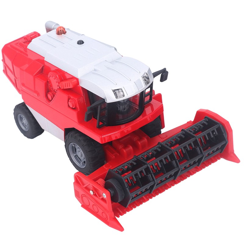 Combine Harvester Toy Realistic Sound Light Battery Powered Farm Vehicle