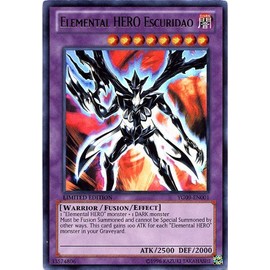 Yugioh Gx Elemental Hero Escuridao Ultra Rare Card Yg09-en001 [Toy]