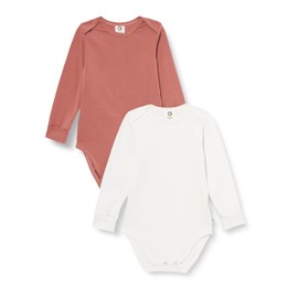 Müsli by Green Cotton baby girl base layer, Balm Cream/Daydream