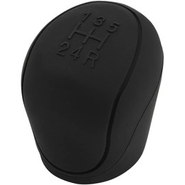 Funda de silicona para palanca de cambios de coche, protector de palanca de cambios de coche, funda de mango antideslizante para palanca de cambios, accesorios interiores del coche (negro)