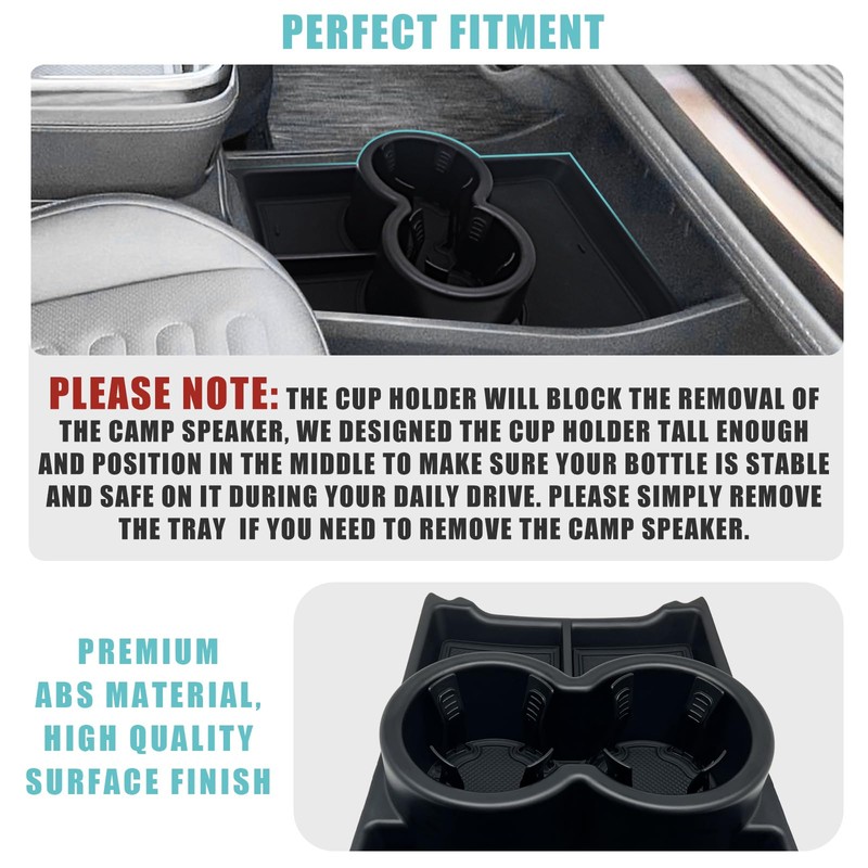 BestEvMod for Rivian R1T R1S Lower Center Console Organizer Tray