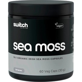 Switch Nutrition Sea Moss 10:1 Organic Irish Sea Moss Cap X 60