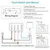 Touch Lamp Control Module Touch Lamp Sensor Replacement Kit with