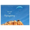 Die Lust am Paragliding (Tischkalender 2026 DIN A5 quer), CALVENDO