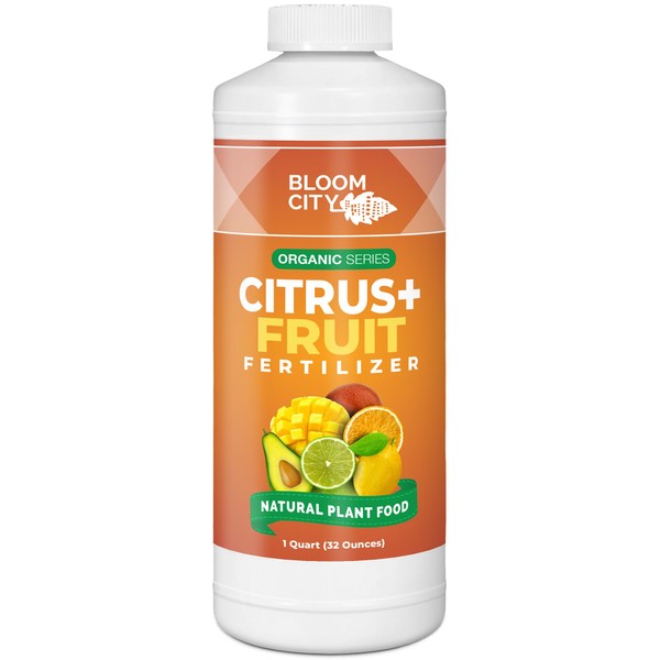 Bloom City's Organic Citrus & Fruit Fertilizer for Fruit Trees