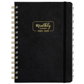 2026-2029 Monthly Planner - 3 Year Monthly Planner 2026-2029, Jul. 2026 - Jun. 2029, 36-Month Calendar with Hardcover, Inner Pocket, 6.4'' x 8.5''