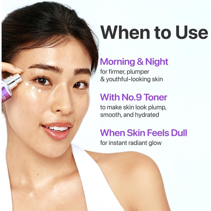 Numbuzin No.9 Nad+ Peptide Lifting Serum for Face and Body