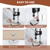 Leather Press Machine,Hole Puncher for DIY Leather Craft,Manual Press Punch
