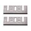3-1/4 Inch 82mm Carbide Planer Blades Replacement for Makita 1900B, KP0810, KP0800K, DeWalt D26676, DW6655, DW680, 678, 680K, Bosch 1594 PA1205, Ryob (2 Pcs)