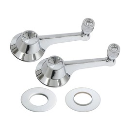 Auto Krafters Compatible/Replacement For LH RH Pair Manual Window Regulator Crank Handles 1964-65 Falcon Mustang 1964-66 Thunderbird (EBC4SZ-6323342KT)