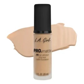 Base De Maquillaje Liquido La Girl Pro Matte Foundation 30ml Nude