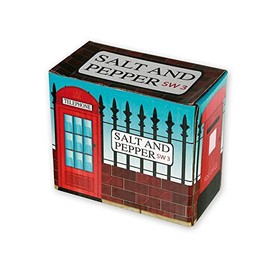 Puckator London Salt and Pepper Shakers Set for England Fans