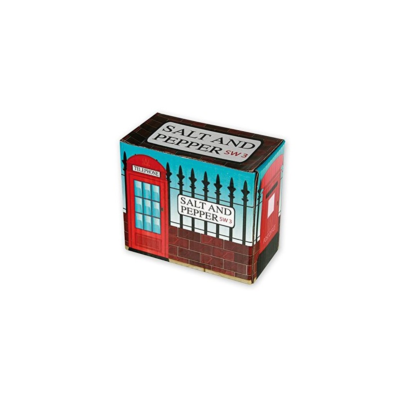 Puckator London Salt and Pepper Shakers Set for England Fans