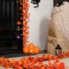 CQURE 48 Pack Fall Leaf Garland, Total 336Ft Artificial Fall