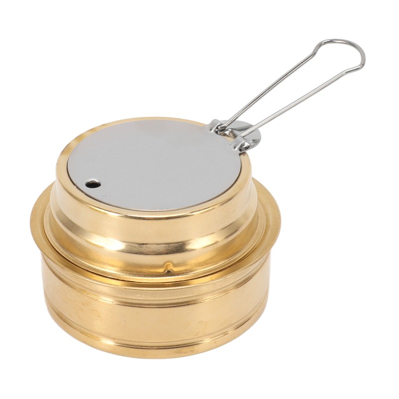 Spirit Burner Copper Windproof Portable Aluminium Alloy Alcohol Backpacking Stove