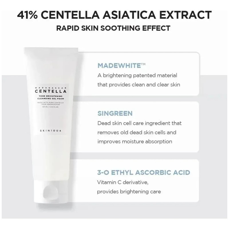 Kit Skin 1004 Madagascar Tone Brightening 4 Reducción Mancha