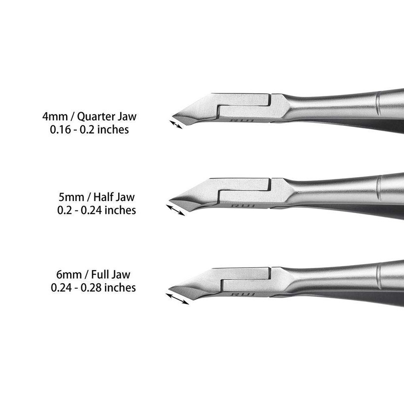 Rui Smiths Cuticle Nippers, Professional, Stainless Steel, Spanish Handle, Box
