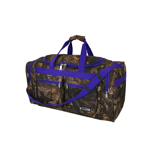 25 Inches Large Tree Camo Outdoor Duffle Bag Travel Bag