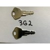 Sentry Safe Keys Cut to Codes 3A2 3B2 3C2 3D2