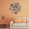 J.M.Deco 12 Opening Collage Picture Frames Wall Decor, 4x6 Collage