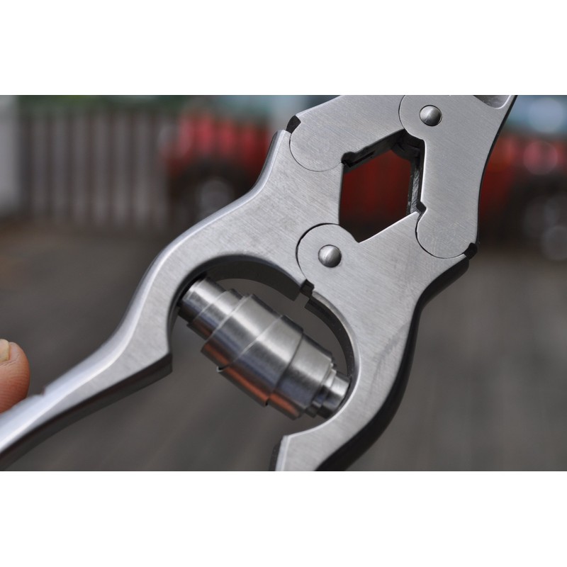 Professional Nail Clippers Extra Strong Double Gear Buffer Spring Ei-51