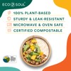 ECO SOUL 100% Compostable Large 16 Oz Palm Leaf Bowls