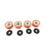 Delixike (4pk) 70298701 70298701-70568201-70616701 Roller Bearings Suitable with Gasket for