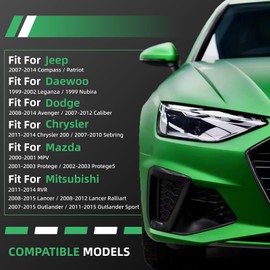 Torsiva K80258 2PCS Front Sway Bar End Links for Chrysler 200 Sebring 2007-14/for Jeep Compass Patriot/for Mazda MPV Protege 5 01-03/for Dodge Avenger Caliber/for Mitsubishi Lancer Outlander RVR 07-15